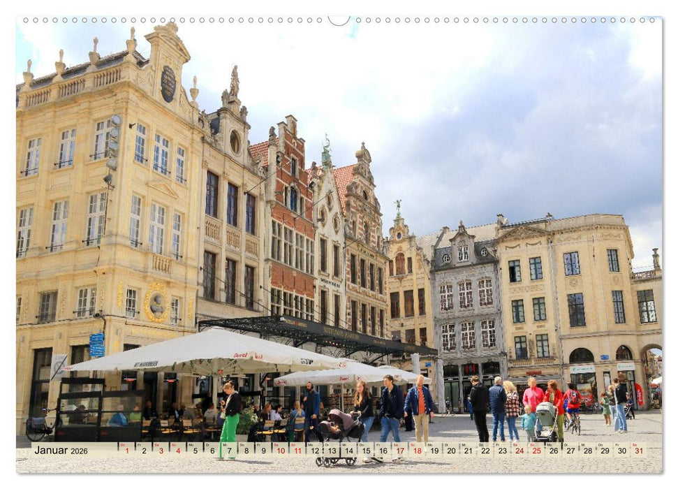 Bezauberndes Löwen in Belgien (CALVENDO Wandkalender 2026)
