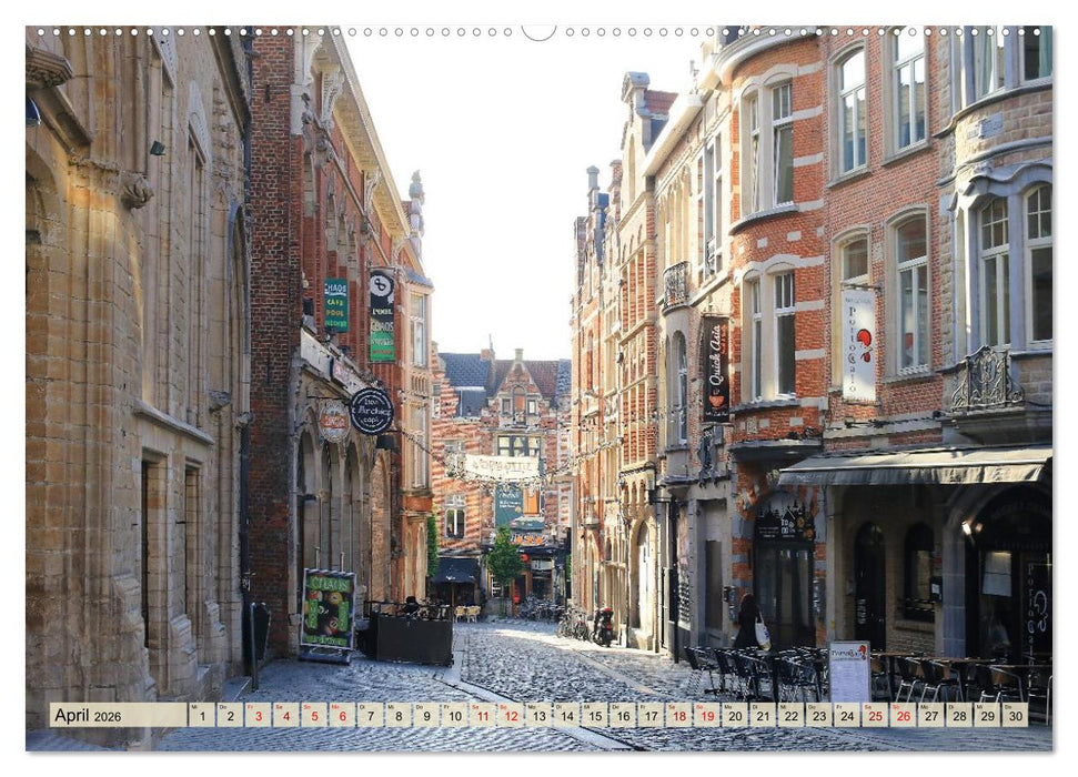 Bezauberndes Löwen in Belgien (CALVENDO Wandkalender 2026)