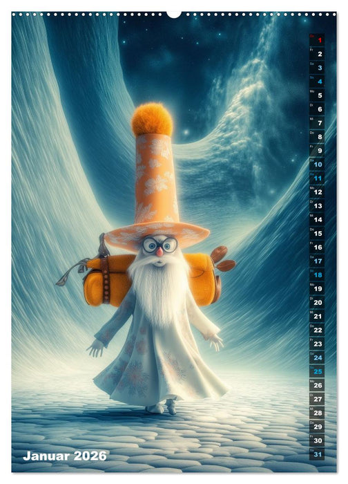 Ein Jahr voller Tagträume (CALVENDO Wandkalender 2026)