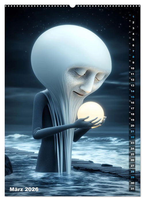 Ein Jahr voller Tagträume (CALVENDO Wandkalender 2026)