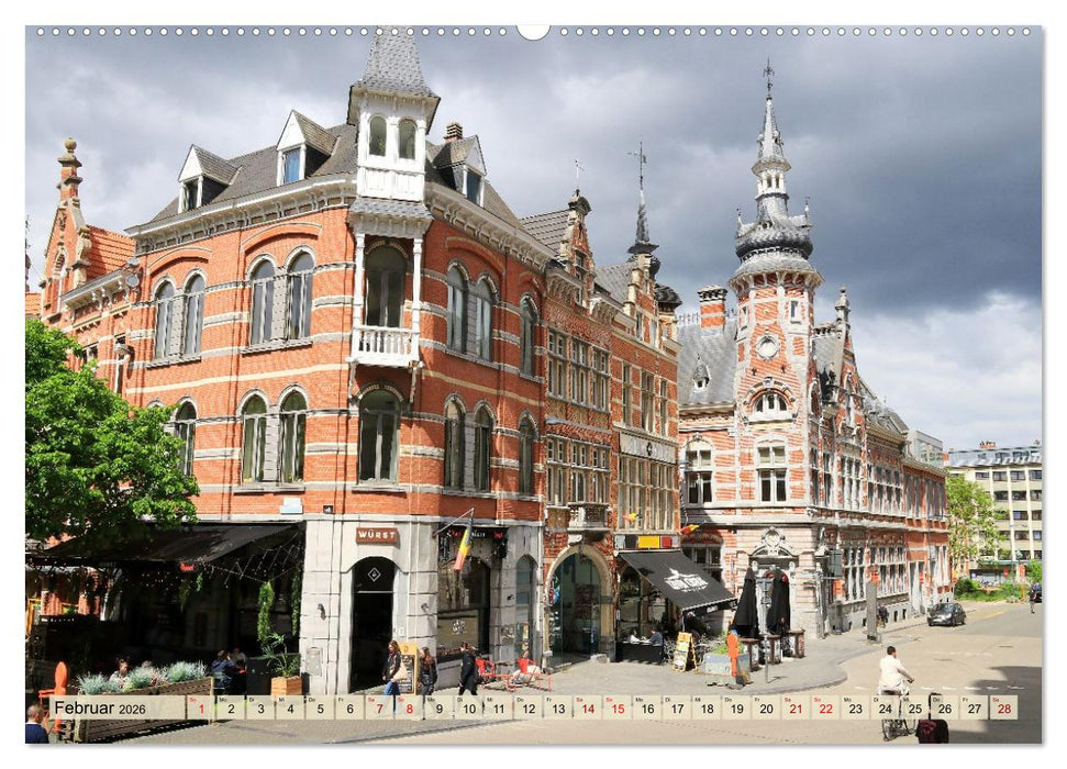 Bezauberndes Löwen in Belgien (CALVENDO Premium Wandkalender 2026)