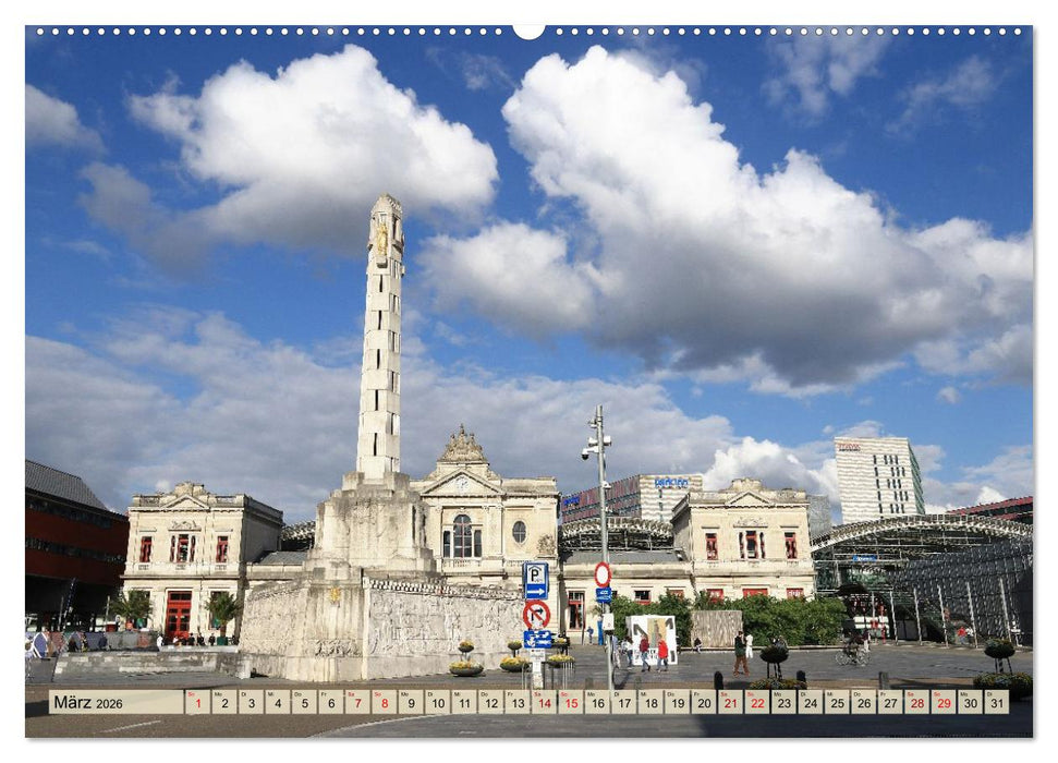 Bezauberndes Löwen in Belgien (CALVENDO Premium Wandkalender 2026)