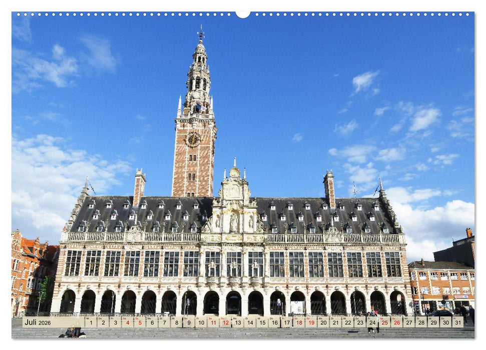 Bezauberndes Löwen in Belgien (CALVENDO Premium Wandkalender 2026)