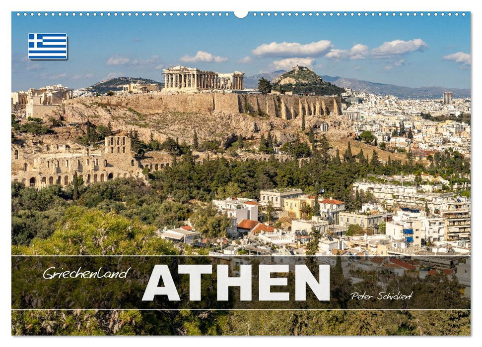 Griechenland - Athen (CALVENDO Wandkalender 2026)