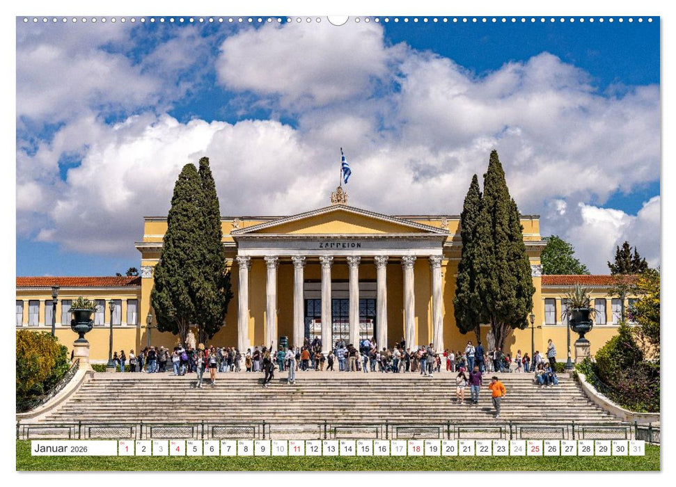 Griechenland - Athen (CALVENDO Wandkalender 2026)