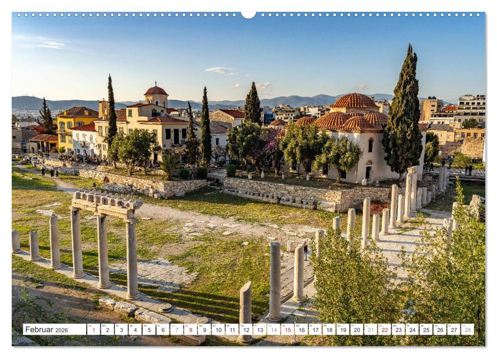 Griechenland - Athen (CALVENDO Wandkalender 2026)