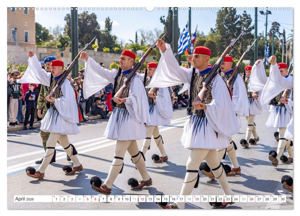 Griechenland - Athen (CALVENDO Wandkalender 2026)