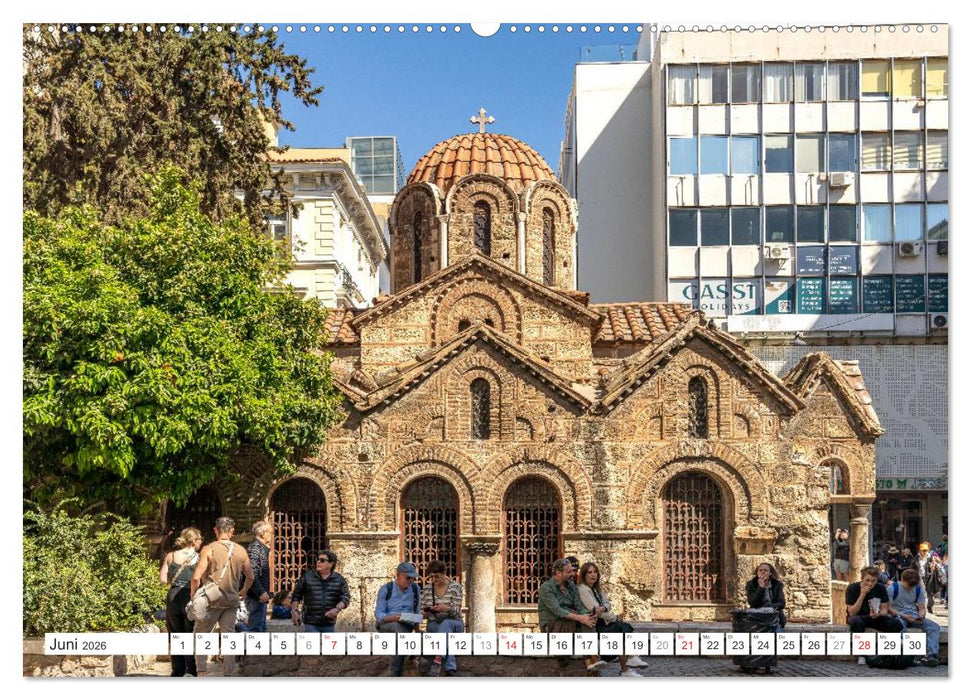 Griechenland - Athen (CALVENDO Wandkalender 2026)