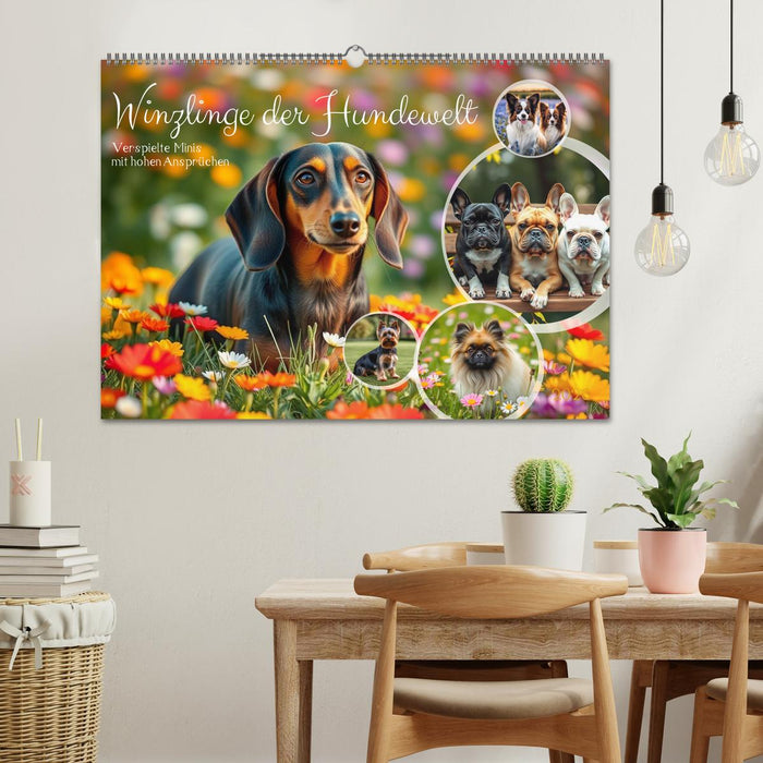 Winzlinge der Hundewelt (CALVENDO Wandkalender 2026)