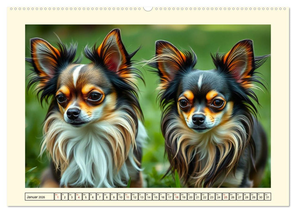 Winzlinge der Hundewelt (CALVENDO Wandkalender 2026)