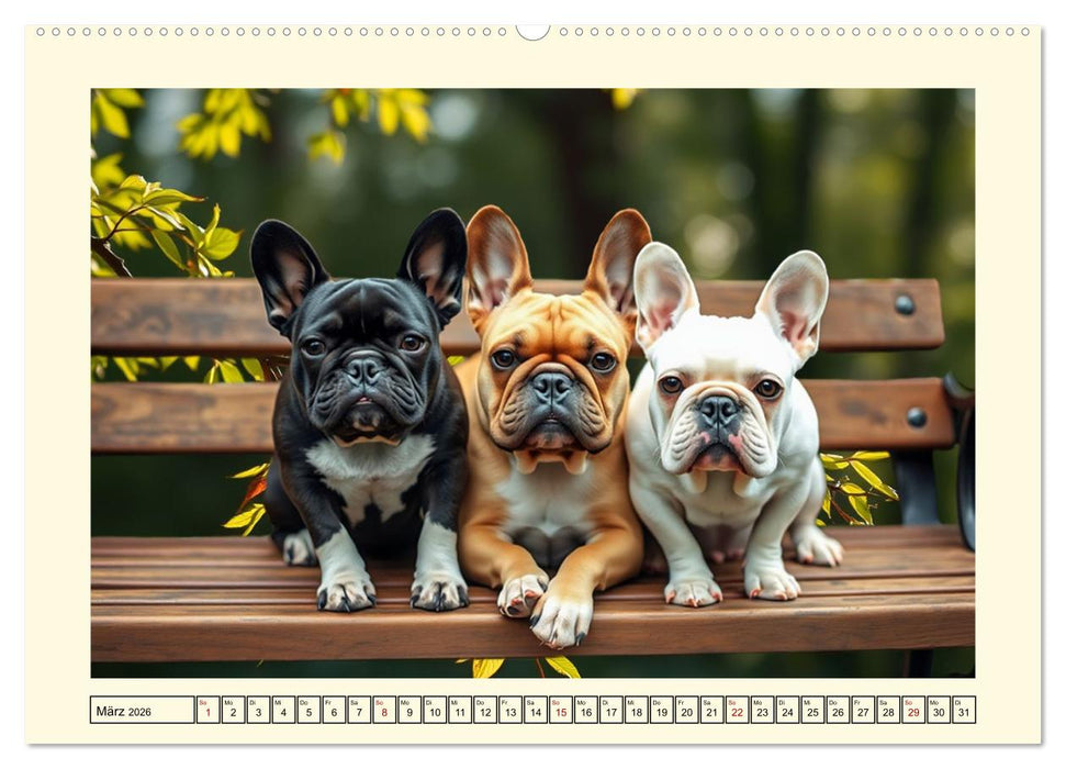 Winzlinge der Hundewelt (CALVENDO Wandkalender 2026)