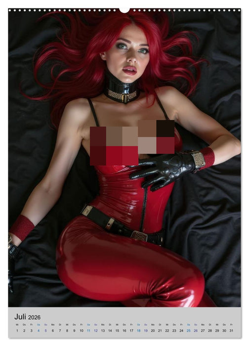 Glamour & Latex (CALVENDO Premium Wandkalender 2026)