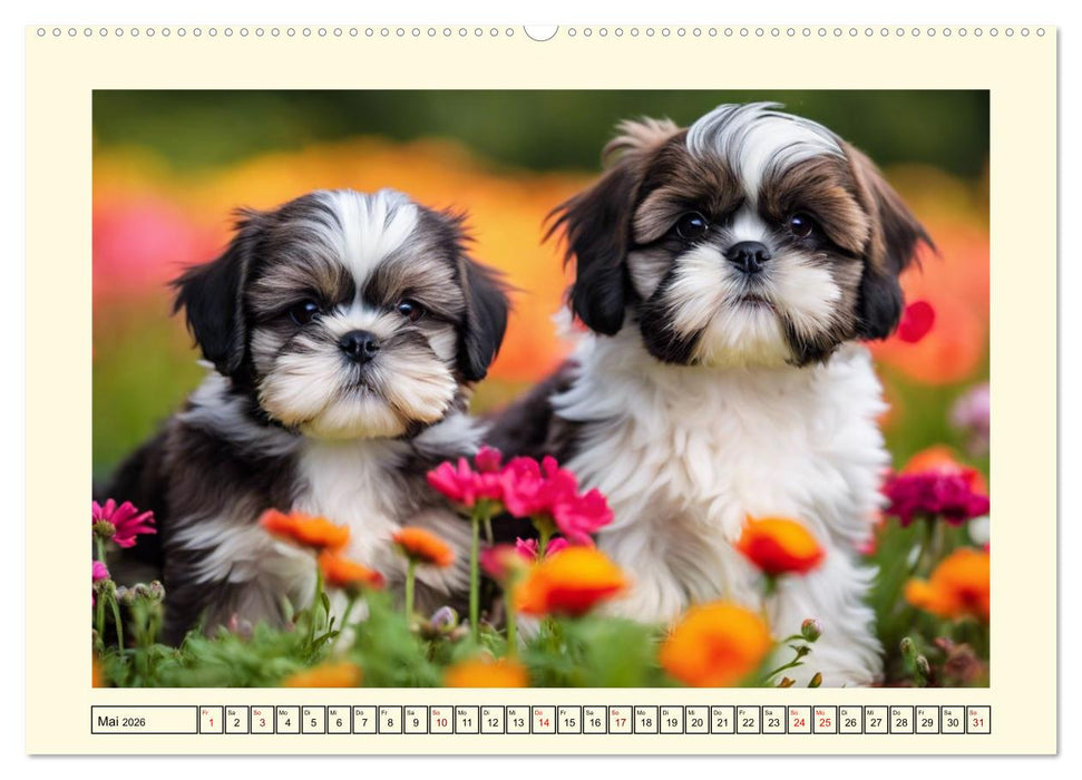 Winzlinge der Hundewelt (CALVENDO Premium Wandkalender 2026)