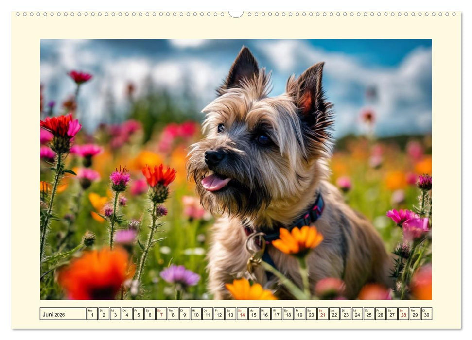 Winzlinge der Hundewelt (CALVENDO Premium Wandkalender 2026)