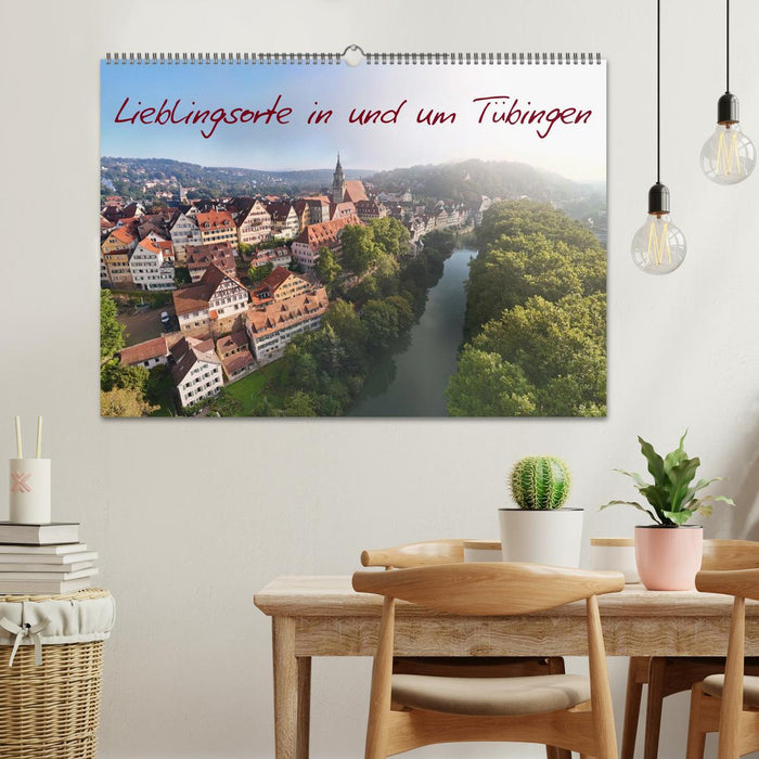 Lieblingsorte in und um Tübingen (CALVENDO Wandkalender 2026)