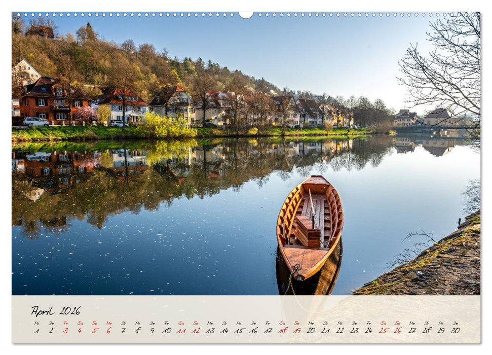 Lieblingsorte in und um Tübingen (CALVENDO Wandkalender 2026)