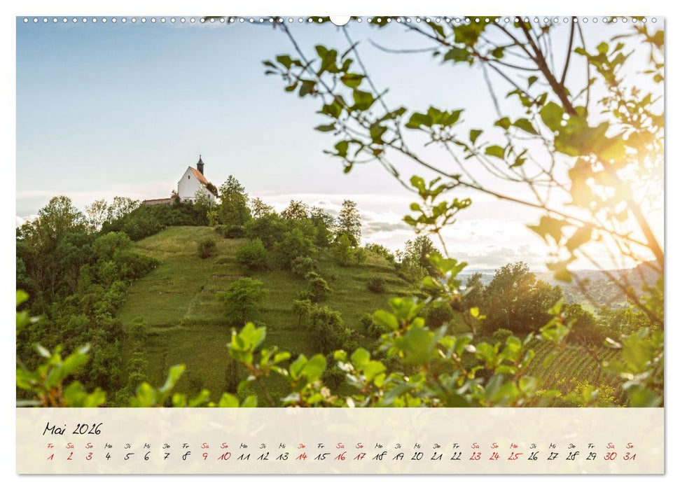 Lieblingsorte in und um Tübingen (CALVENDO Wandkalender 2026)