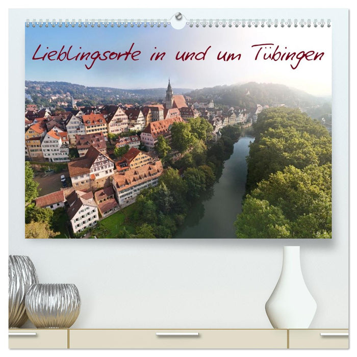 Lieblingsorte in und um Tübingen (CALVENDO Premium Wandkalender 2026)