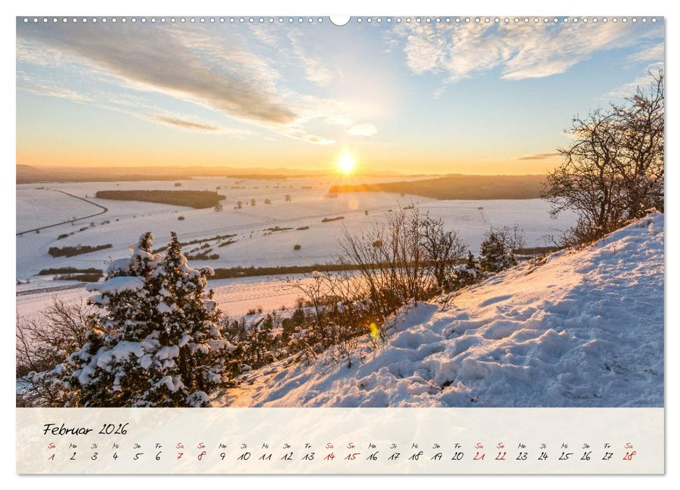 Lieblingsorte in und um Tübingen (CALVENDO Premium Wandkalender 2026)
