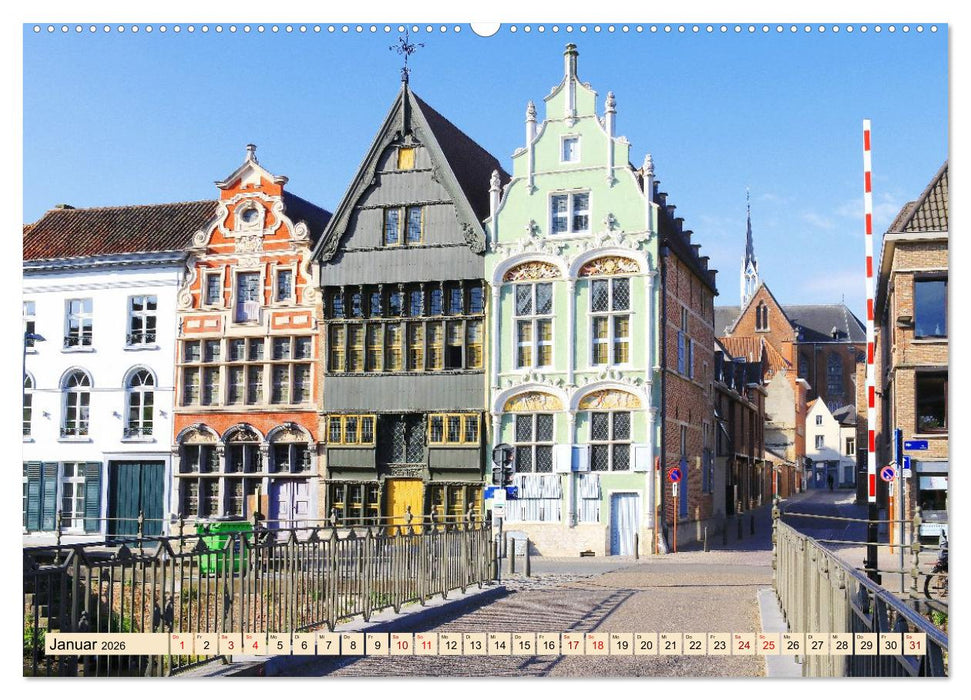 Das belgische Mecheln (CALVENDO Wandkalender 2026)