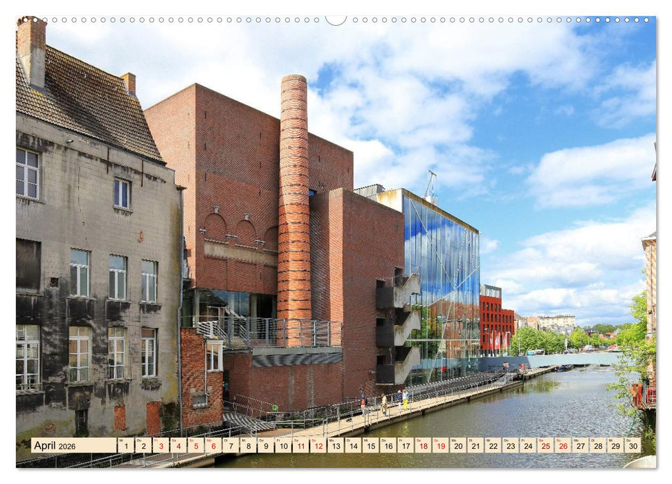 Das belgische Mecheln (CALVENDO Premium Wandkalender 2026)