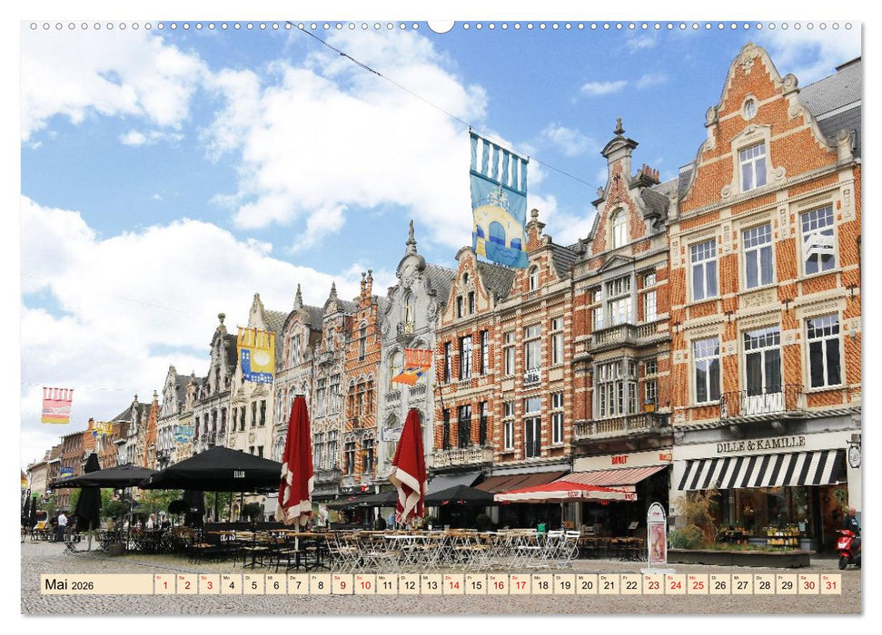 Das belgische Mecheln (CALVENDO Premium Wandkalender 2026)