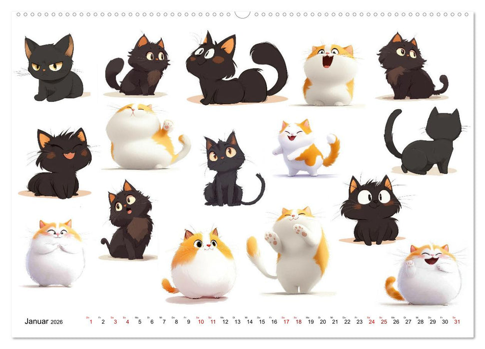 ComicZoo - eine lustige Tiertruppe (CALVENDO Premium Wandkalender 2026)