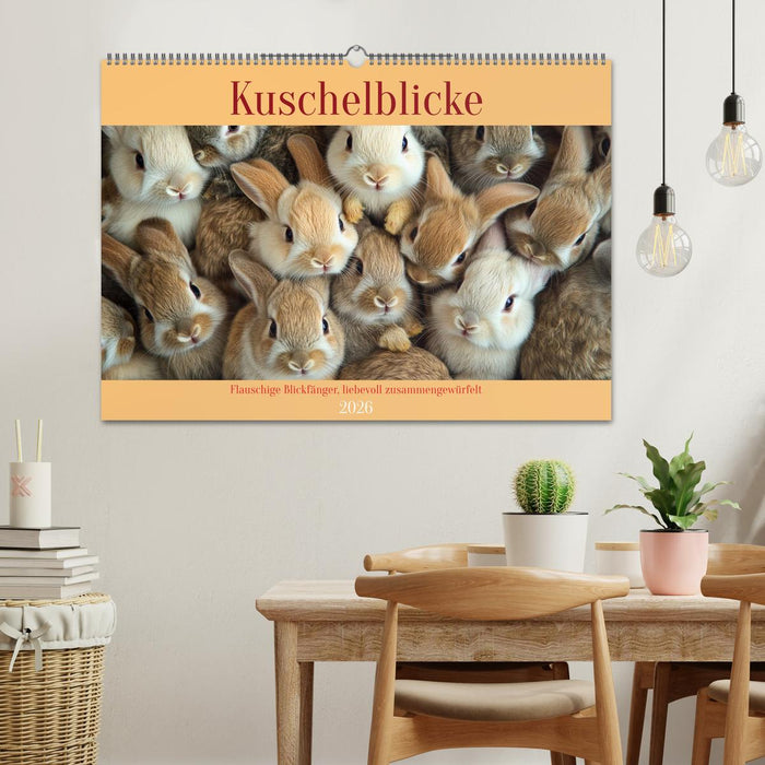 Kuschelblicke (CALVENDO Wandkalender 2026)