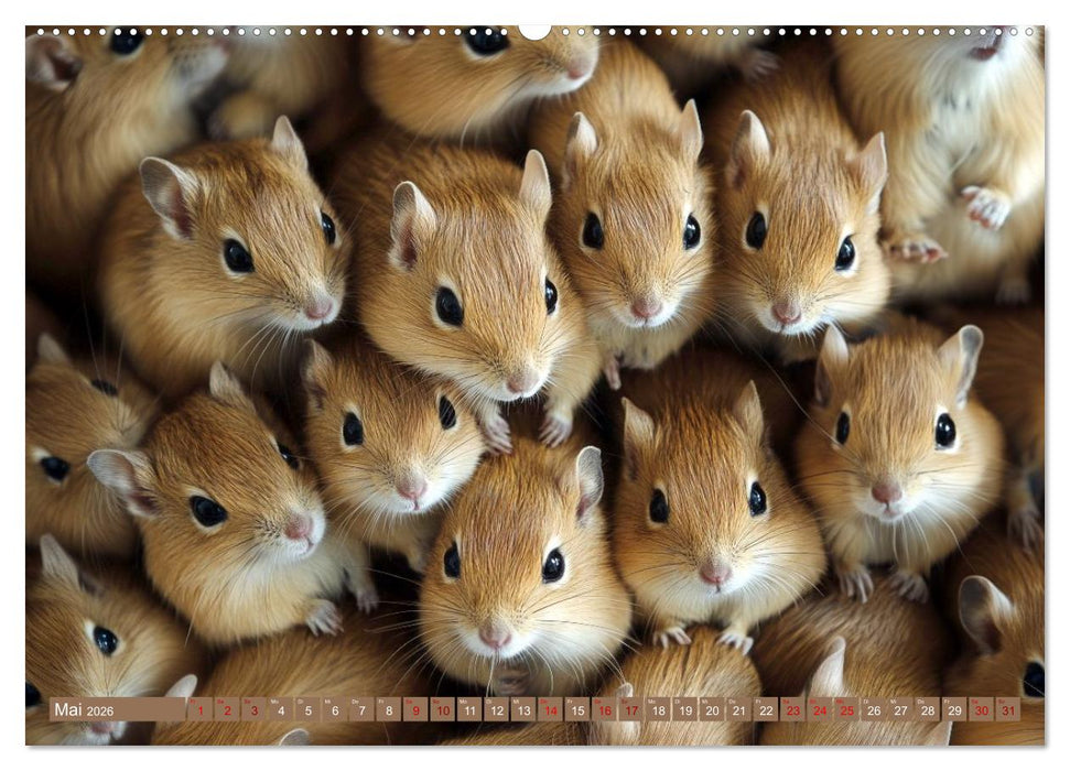 Kuschelblicke (CALVENDO Wandkalender 2026)