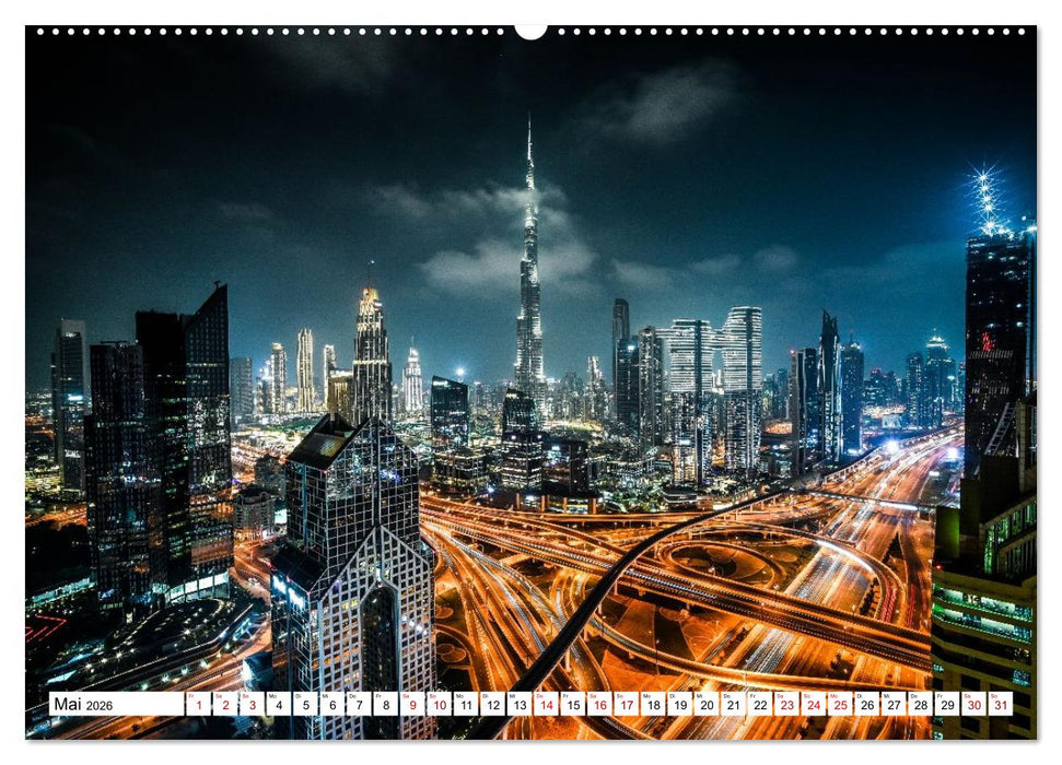 Wundervolles Dubai (CALVENDO Wandkalender 2026)