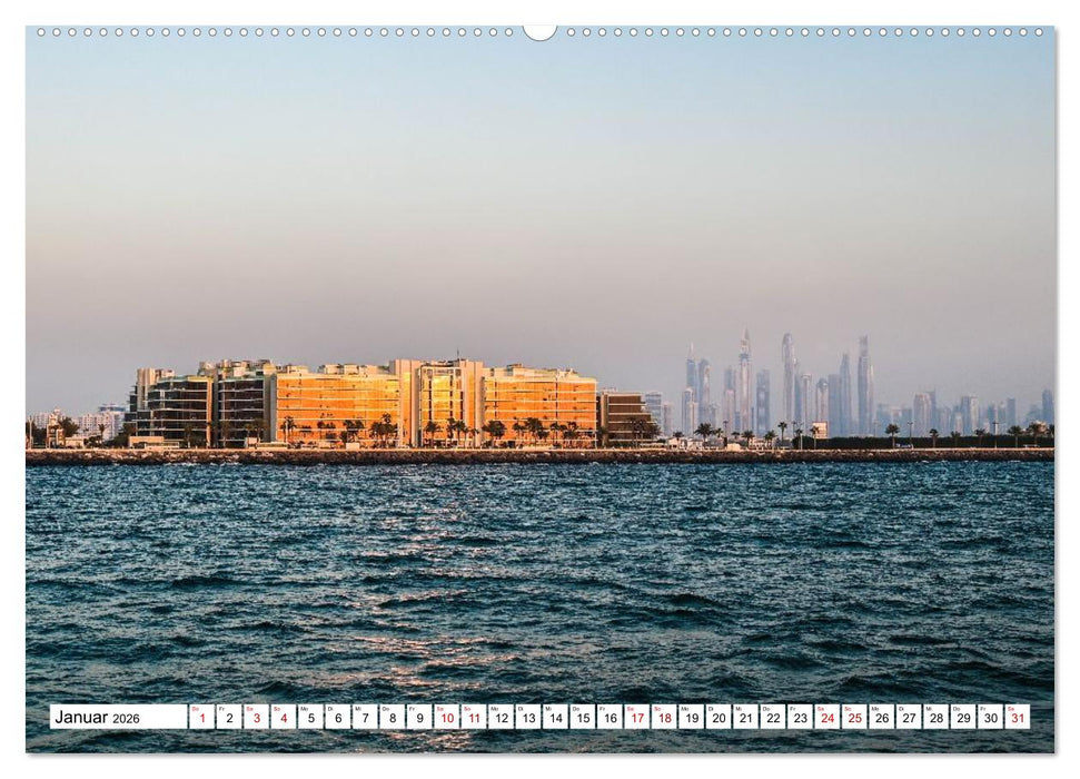 Wundervolles Dubai (CALVENDO Premium Wandkalender 2026)