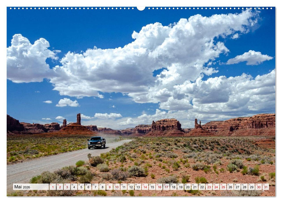 USA: Roadtrip durch die Wüste (CALVENDO Premium Wandkalender 2026)