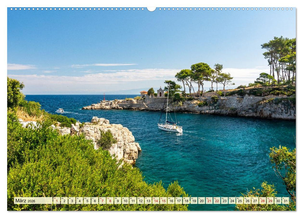 Lošinj - Inselzauber in der Adria (CALVENDO Premium Wandkalender 2026)