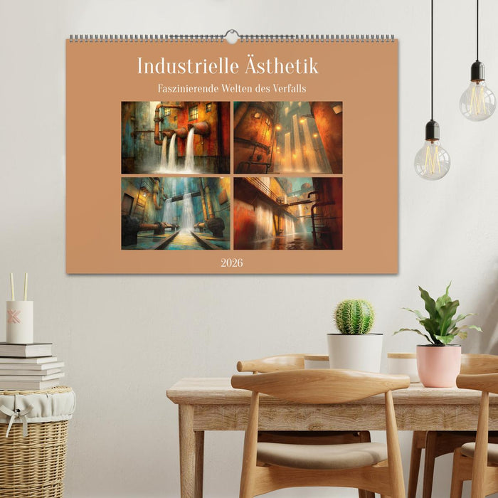 Die faszinierende Welt der industriellen Ästhetik (CALVENDO Wandkalender 2026)