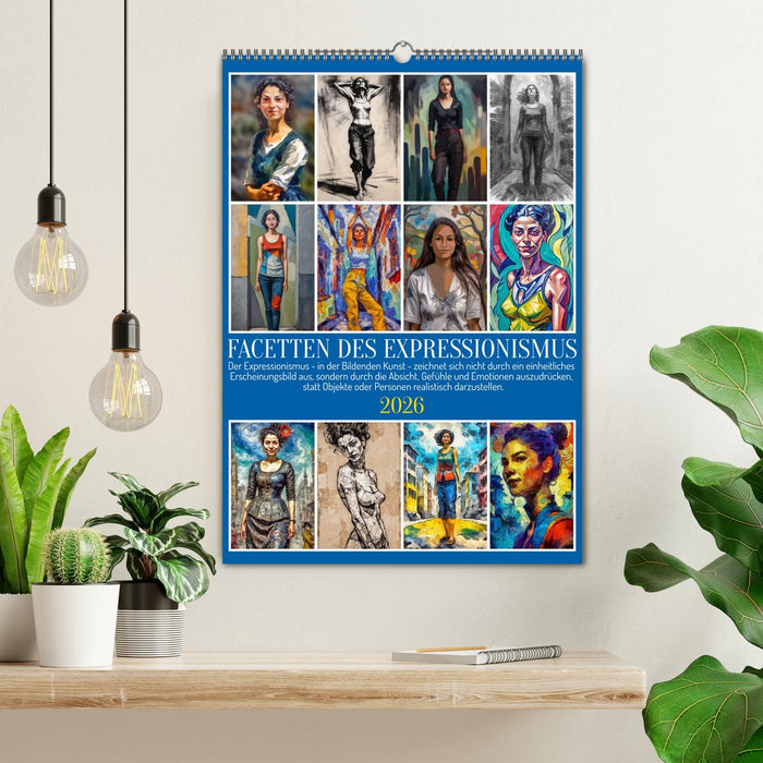 Facetten des Expressionismus (CALVENDO Wandkalender 2026)