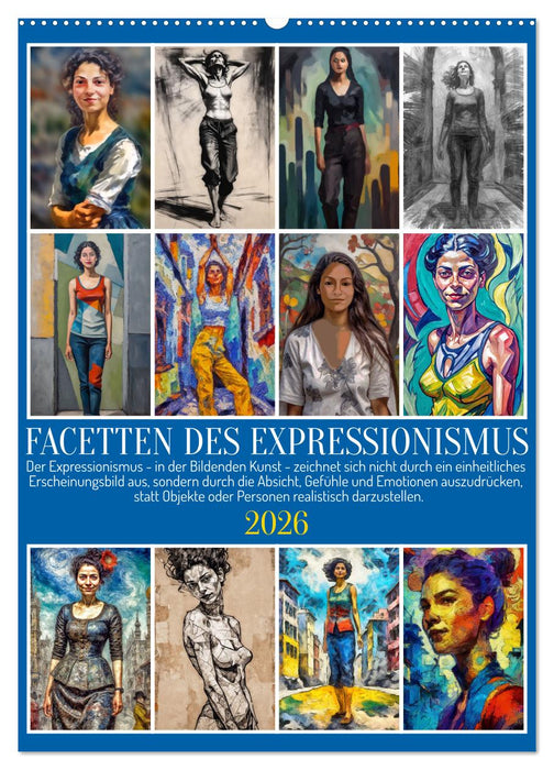 Facetten des Expressionismus (CALVENDO Wandkalender 2026)