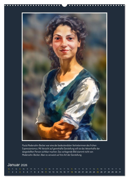 Facetten des Expressionismus (CALVENDO Wandkalender 2026)