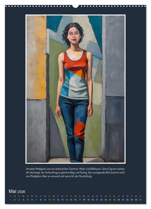 Facetten des Expressionismus (CALVENDO Wandkalender 2026)