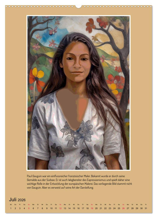 Facetten des Expressionismus (CALVENDO Premium Wandkalender 2026)