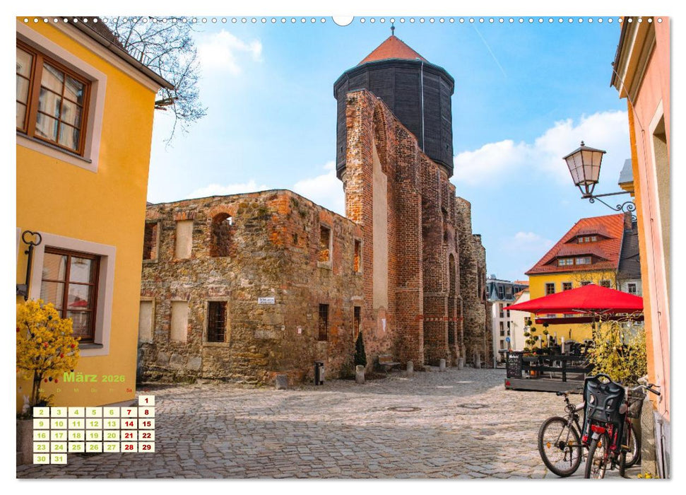 Bautzen neu erleben - Monat für Monat urban eingefangen (CALVENDO Wandkalender 2026)