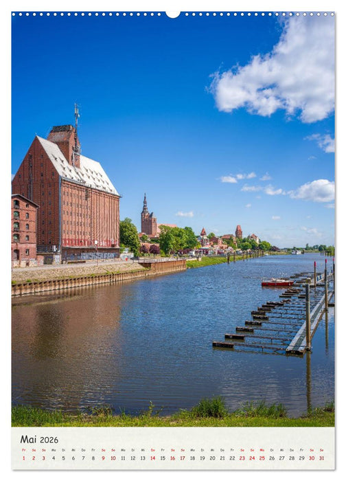 Tangermünde - Historische Altstadt an der Elbe (CALVENDO Wandkalender 2026)