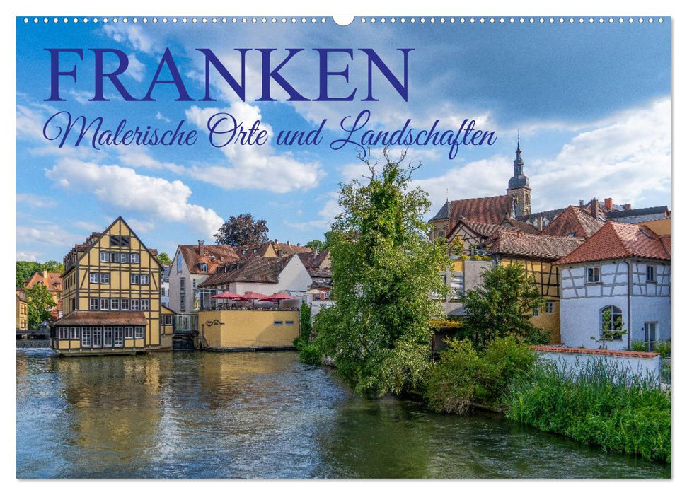 Franken - Malerische Orte und Landschaften (CALVENDO Wandkalender 2026)