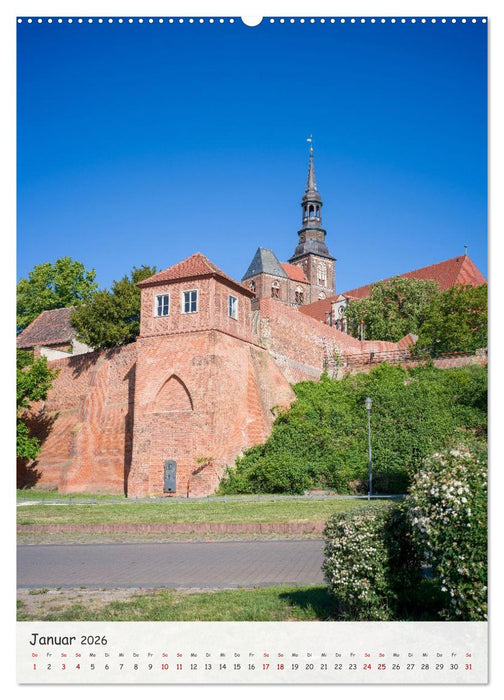 Tangermünde - Historische Altstadt an der Elbe (CALVENDO Premium Wandkalender 2026)