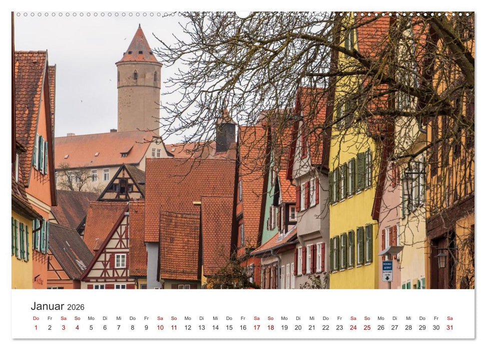 Franken - Malerische Orte und Landschaften (CALVENDO Premium Wandkalender 2026)