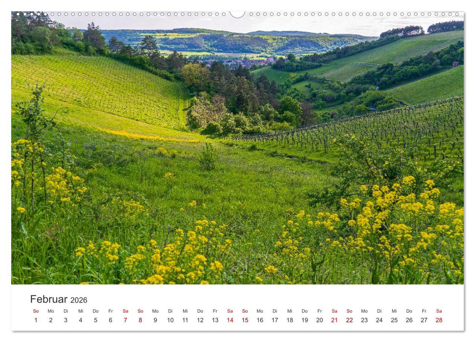 Franken - Malerische Orte und Landschaften (CALVENDO Premium Wandkalender 2026)