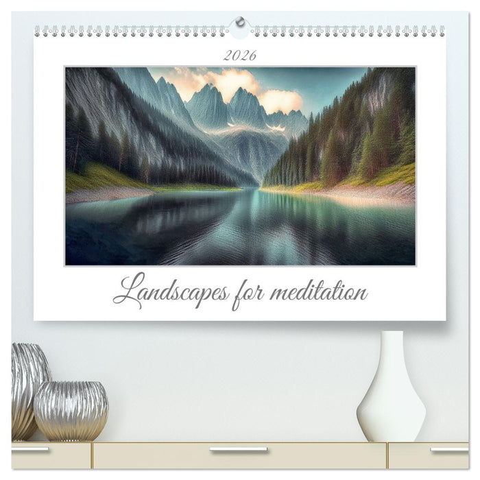 Landscapes for Meditation (CALVENDO Premium-Calendar 2026)