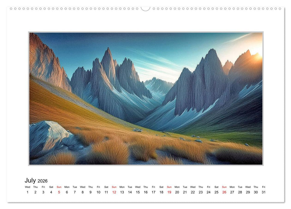 Landscapes for Meditation (CALVENDO Premium-Calendar 2026)
