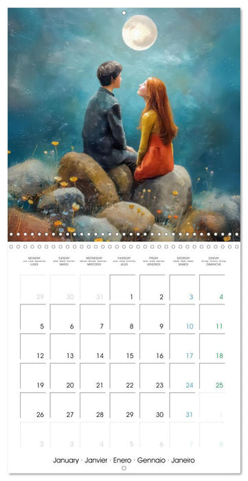 Full Moon Stories - Fascination full moon (CALVENDO Monthly Calendar 2026)