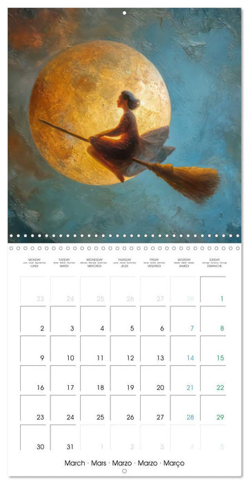 Full Moon Stories - Fascination full moon (CALVENDO Monthly Calendar 2026)
