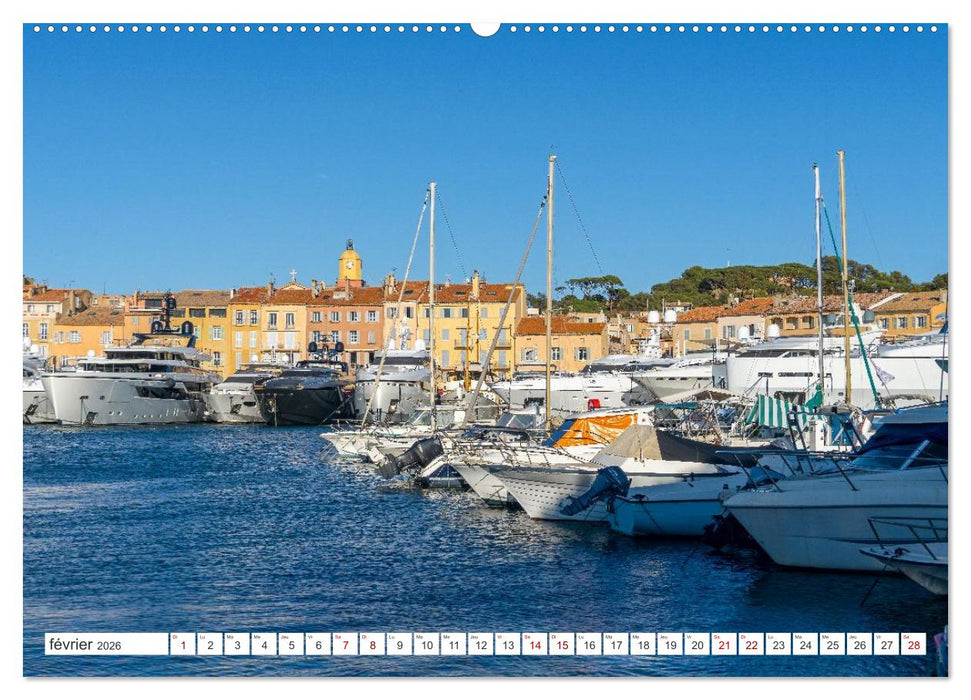 Découverte de la Côte d'Azur (CALVENDO Calendrier mensuel 2026)